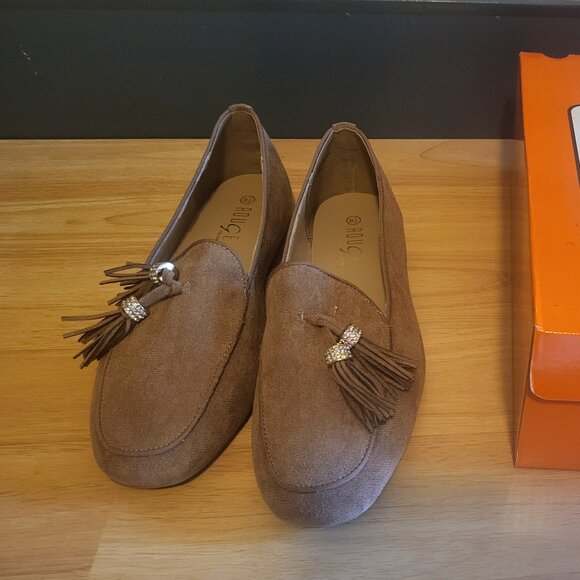 Women’s Brown Suede Loafers | Size 8.5 | Soft Comfort Slip-Ons - Picture 1 of 4